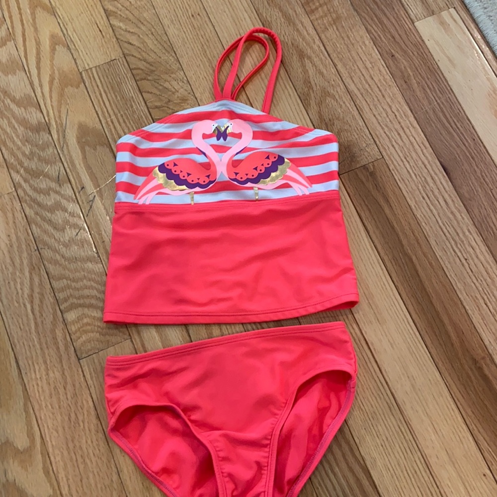 2-piece swimsuit, Cat and Jack, Size S/6-6x.